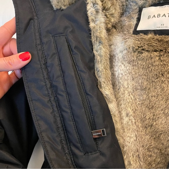 Babaton Oskar Parka in Navy Blue. XS. - Picture 9 of 9